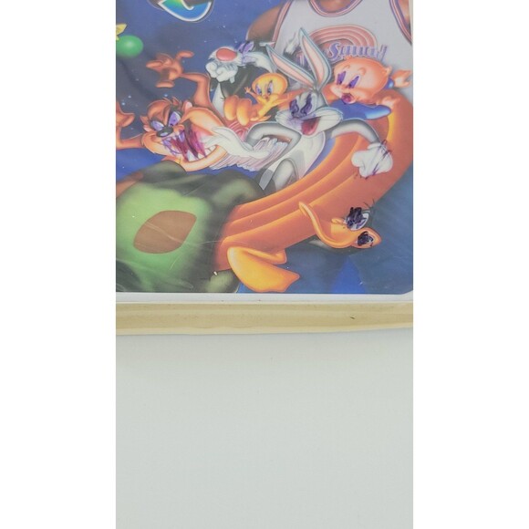 Space Jam Clamshell VHS Tape Bugs Bunny Michael Jordan Vintage Retro 1997 - Picture 4 of 12